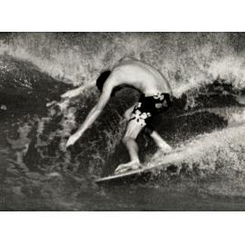 Brian Hood surfing at Scarborough 