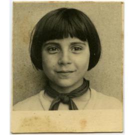 Portrait of Dosta Stoicheva as a young girl