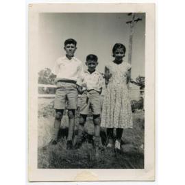 Donna and her brothers
