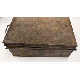 Metal box with handles