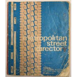 Metropolitan Street Directory, Perth Western Australia, 13th edition, 1972