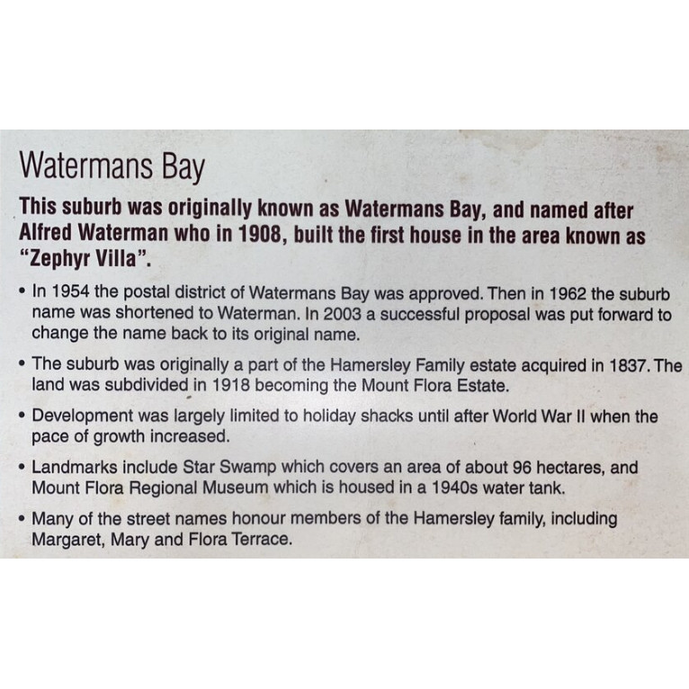Watermans Bay