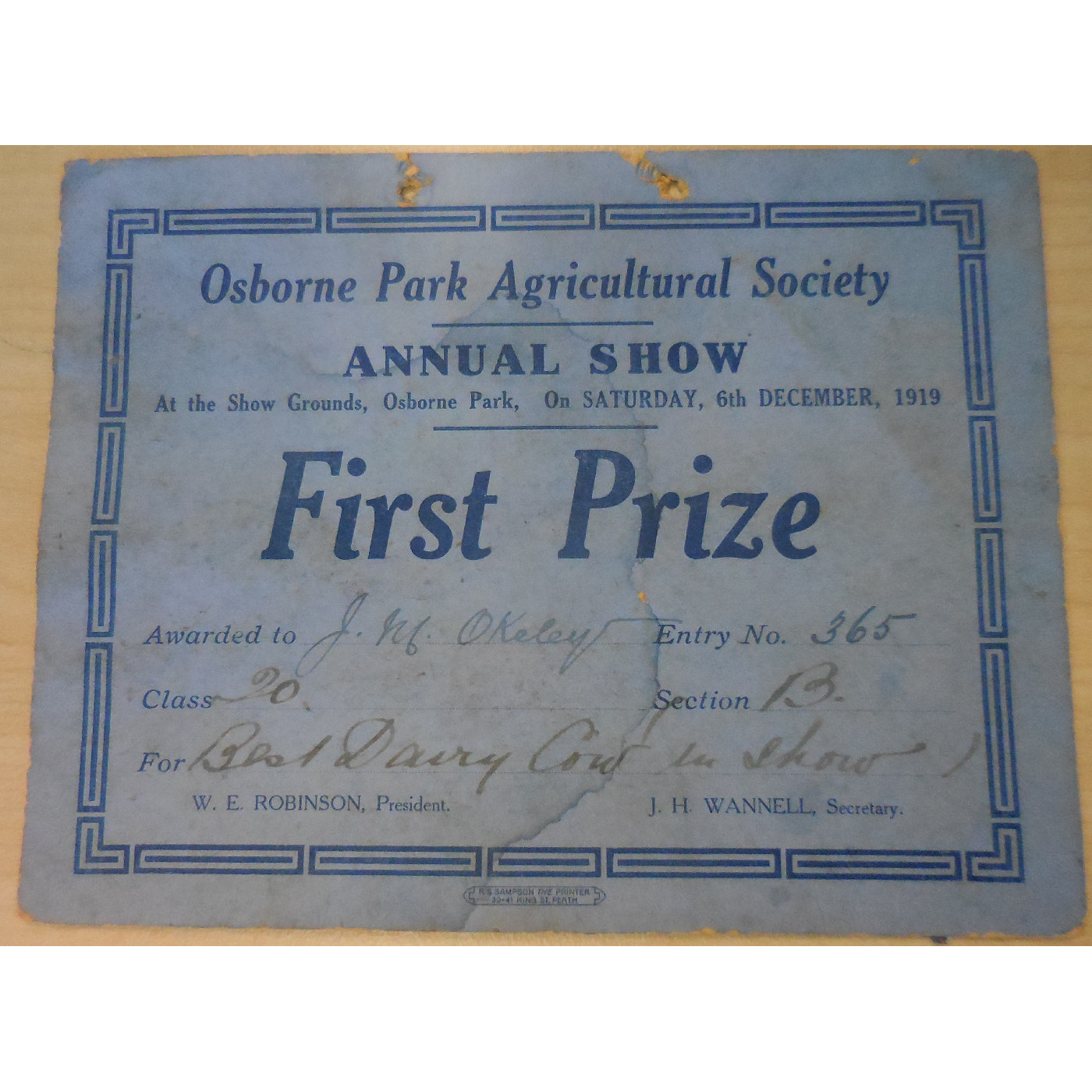 Osborne Park Agricultural Show