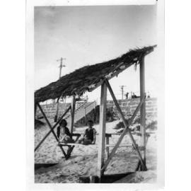Zamia palm shelter at Watermans Bay in c1950