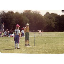 Woodlands T-Ball game in progress c1975
