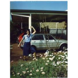 Woodlands Girl Guide leader