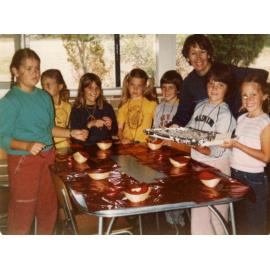 Woodlands Brownies cooking activity c1970