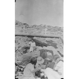 Vera Schultz at North Beach in 1924