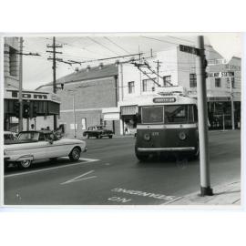 Trolley bus in Mount Lawley