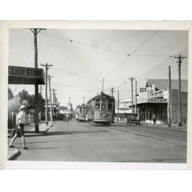 Trams on Beaufort Street in Inglewood