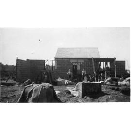 The Schultz family home getting new brick addition