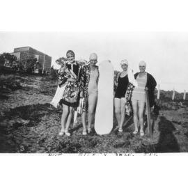 Manning family members at Scarborough