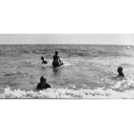 Swimming at North Beach 