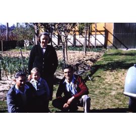 Stergiou family at their market garden in Gwelup