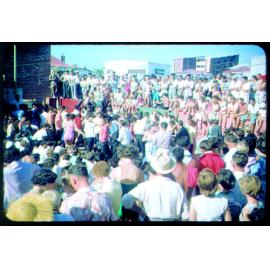 Spectators at the Snake Pit at Scarborough Beach