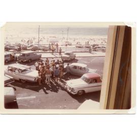 Parking lot near the Snake Pit at Scarborough Beach c1960s