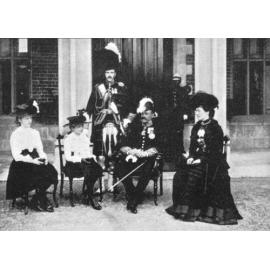 Sir Arthur Lawley and family