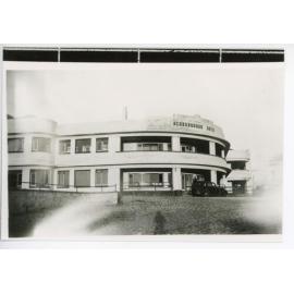 Scarborough Hotel with parked car