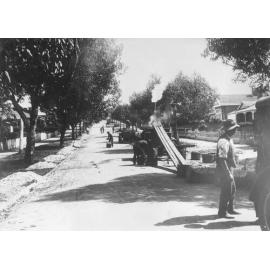 Road construction in Mount Lawley