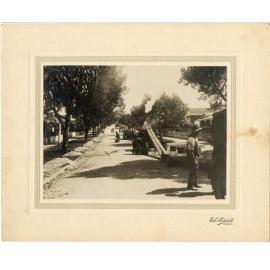 Road construction in Mount Lawley