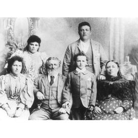 Richard Stubberfield with his family