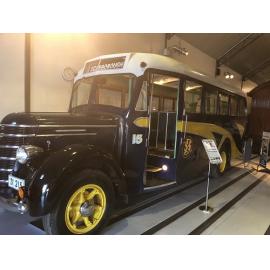 Restored Scarborough Bus No 15 located at Revolutions Museum Whiteman Park