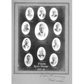 Perth Road Board Members 1927 to 1928