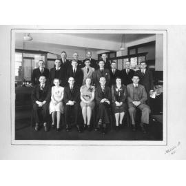 Perth Road Board Chairman and Staff