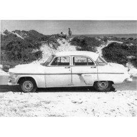 Parked car on West Coast Drive