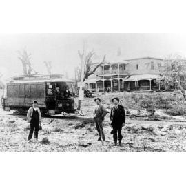 Osborne Park hotel and tram terminus