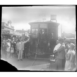 Opening of the Maylands Tramline 1928