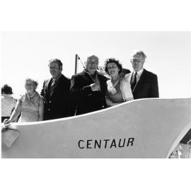 Opening ceremony of the Centaur monument 