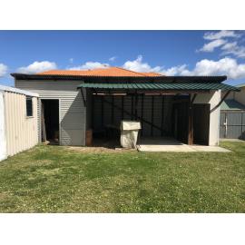 Old Superior Dairy stables detail 