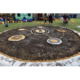 NAIDOC 2014 - ground artwork 