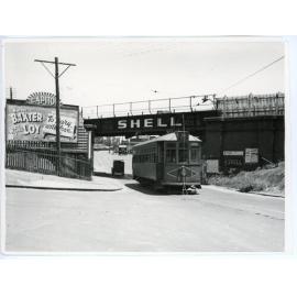 Mount Lawley subway with tram