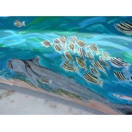 Mount Flora Museum lookout mural 