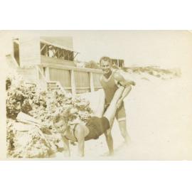 Milner family at North Beach