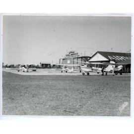 Maylands Aerodrome with Australian National Airways hangar