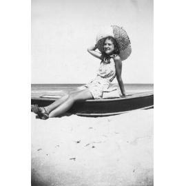 Maud Pratt at Scarborough Beach