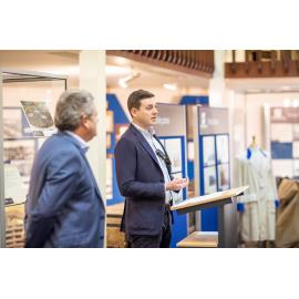 Heritage consultant Mark Beatie speaking at the History and Heritage Awards 2022