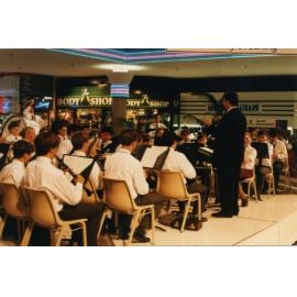 Local youth band playing at Karrinyup Shopping Centre photograph 2