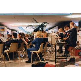 Local youth band playing at Karrinyup Shopping Centre photograph 5