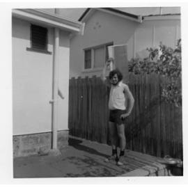 Leigh working on the garbage trucks at the City of Stirling