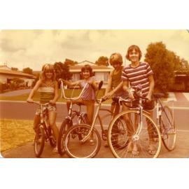 Katie, Fleur, Peter and Kyle at Trigg 