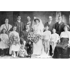 Wedding of John Arthur Robinson and Ada Robinson