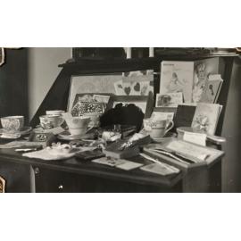 Jean Neal's 21st birthday gifts on display at home 64 John Street Inglewood