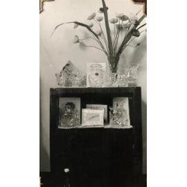 Crystal ware items gifted to Jean Neal for her 21st birthday