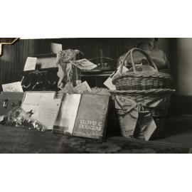 Jean Neal's 21st birthday gifts on display