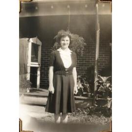 Jean Neal at her family home 64 John Street Inglewood 