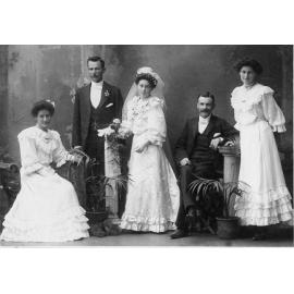 Wedding of Jane Gibson and James Milne Okely